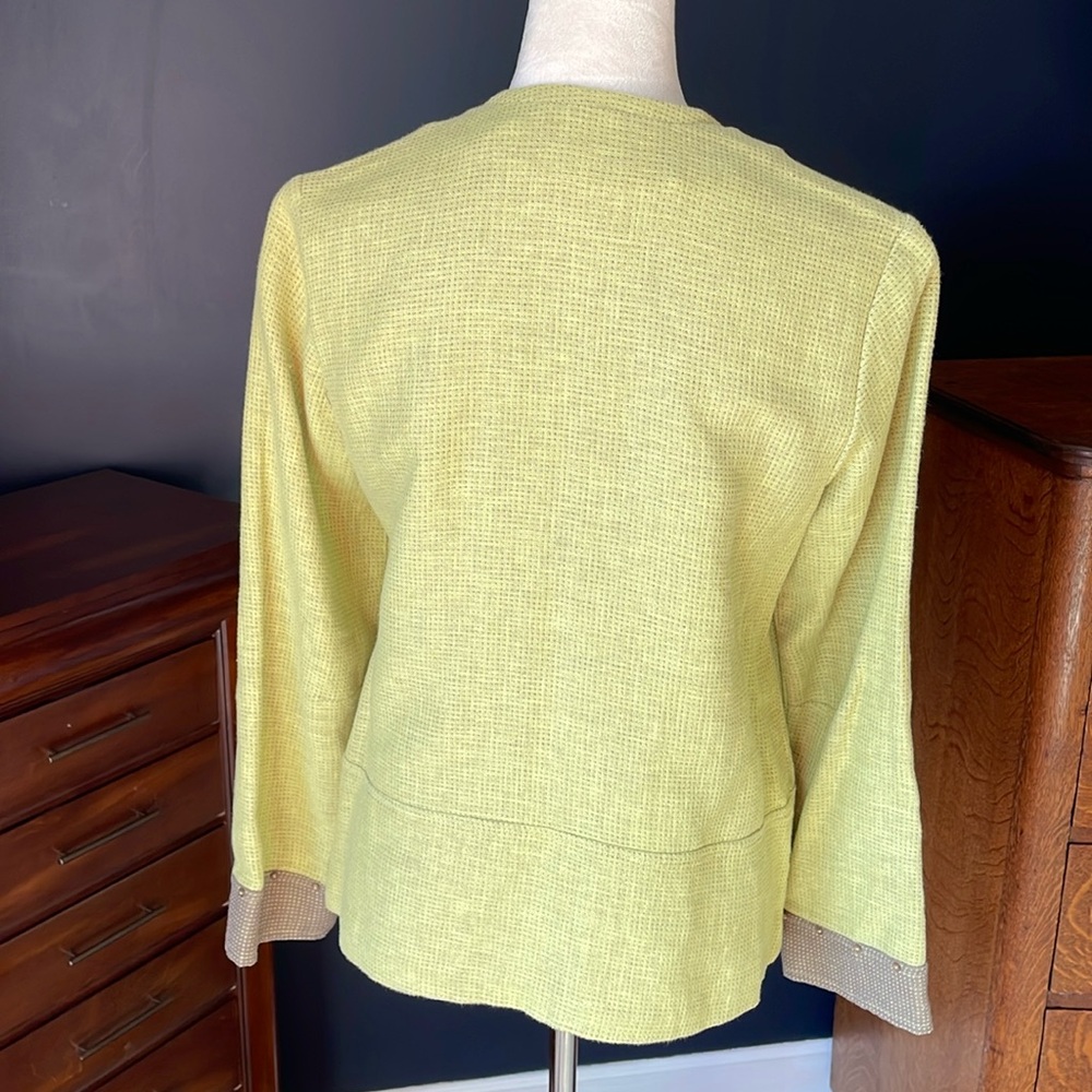 Sigrid Olsen Sport Linen Cotton Jacket - Picture 2 of 9